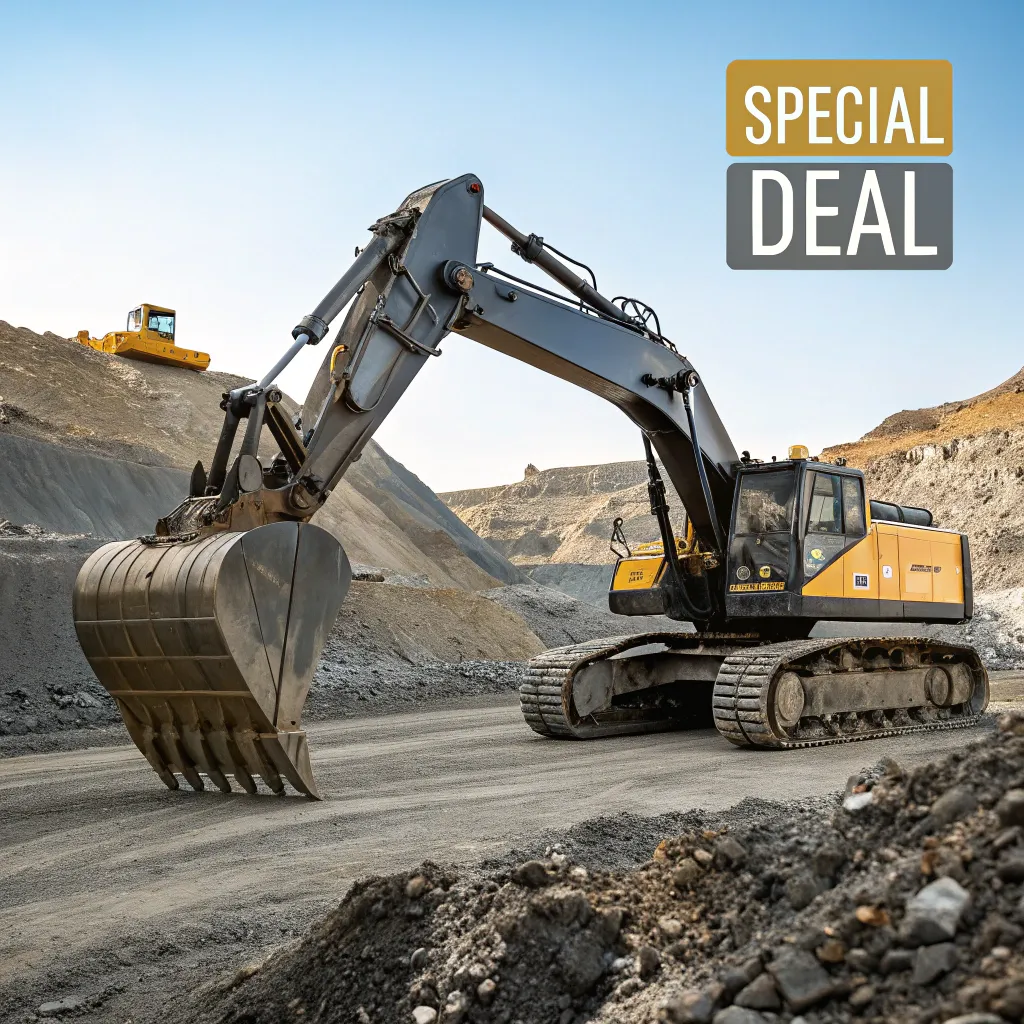 Special deal on mining excavator